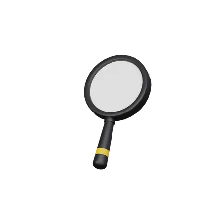 Free Magnifying glass  3D Icon