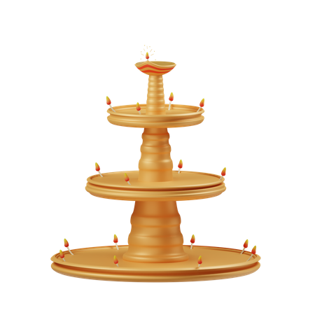 Free Maha Deepam  3D Illustration