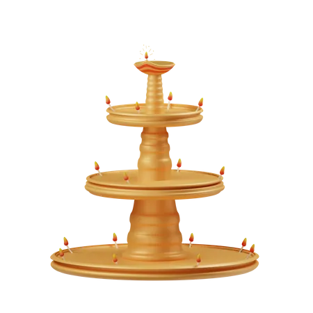 Free Maha Deepam  3D Illustration