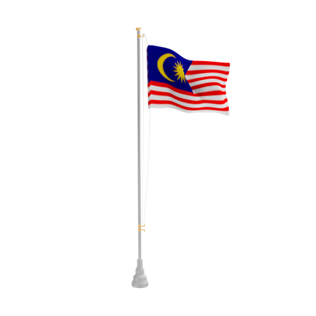 Free Malaysia  3D Flag