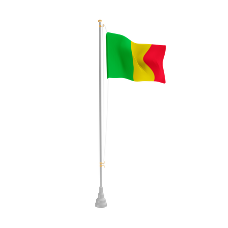 Free Mali  3D Flag