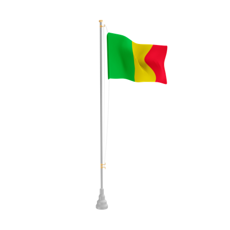 Free Mali  3D Flag
