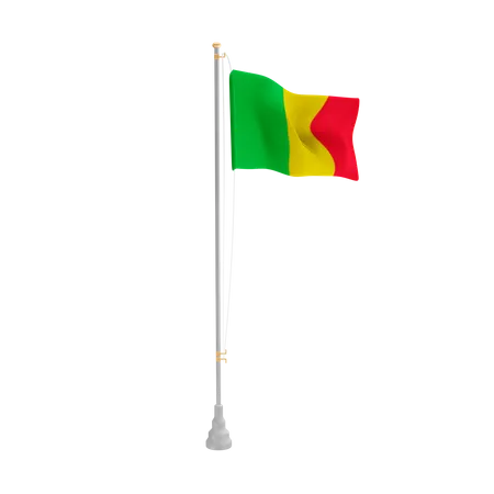 Free Mali  3D Flag