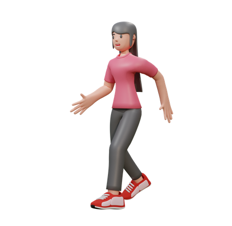Free Man  3D Icon