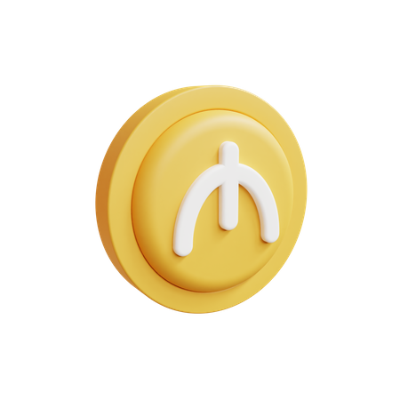 Free Manat  3D Icon