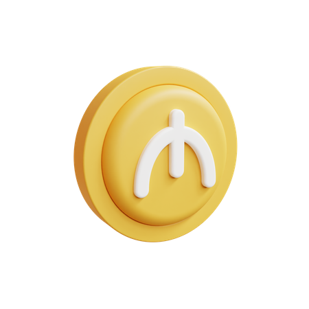Free Manat  3D Icon