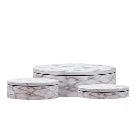 Free Marble Podium  3D Icon