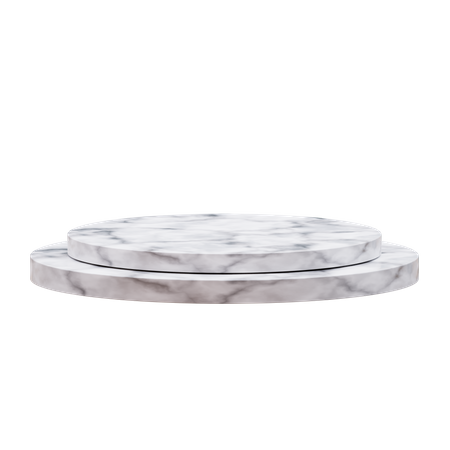 Free Marble Podium  3D Icon