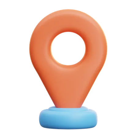 Free Marcador de ubicación  3D Icon