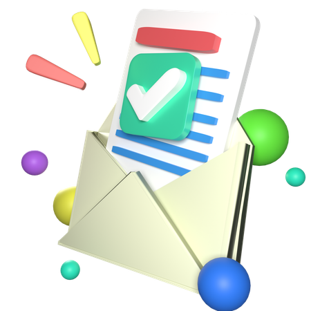 Free Marketing Mail  3D Icon