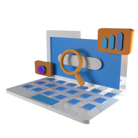 Free Marketing Research  3D Icon