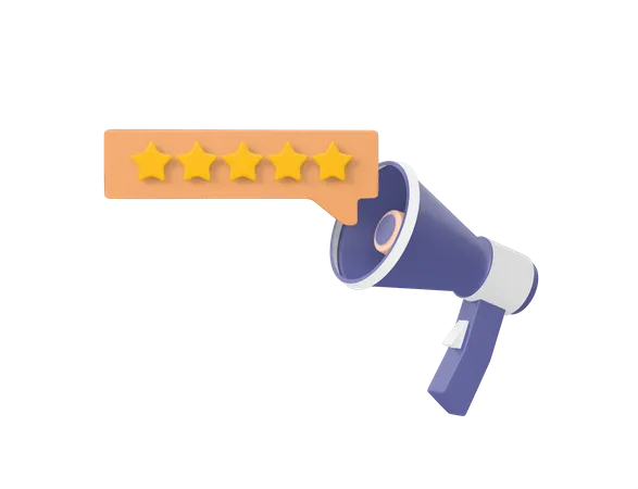 Free Marketing Review  3D Icon