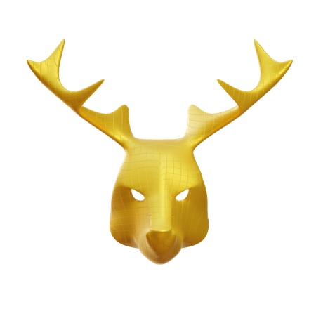 Free Máscara de ciervo vip  3D Illustration
