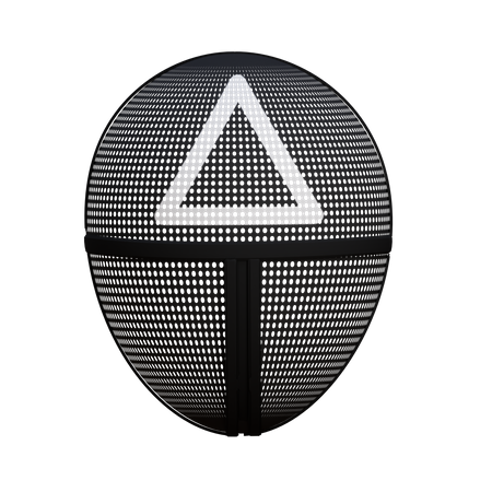 Free Máscara triangular de jogo de lula  3D Icon