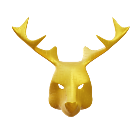 Free Masque de cerf vip  3D Illustration