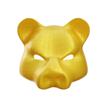 Free Masque de tigre vip  3D Illustration