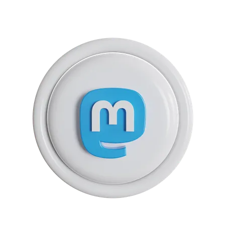 Free Mastodon  3D Icon