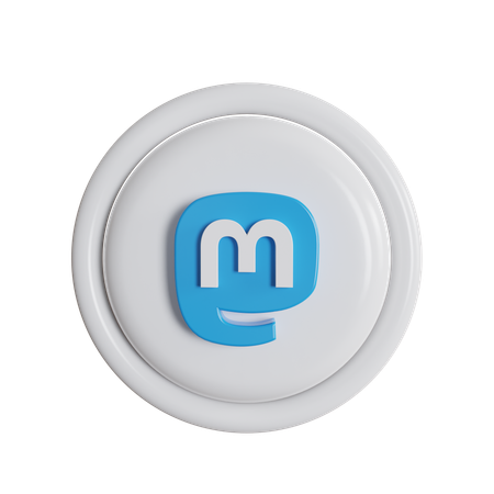 Free Mastodon  3D Icon