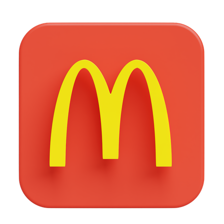 Free Mcdonalds  3D Logo