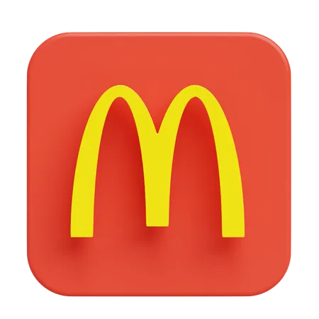 Free Mcdonalds  3D Logo