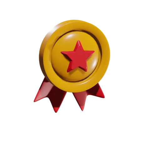 Free Medalha de ouro  3D Illustration