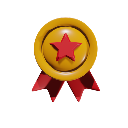 Free Medalha de ouro  3D Illustration