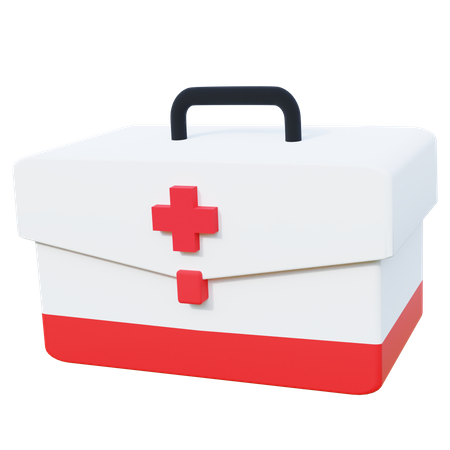 Free Medical Bag  3D Icon