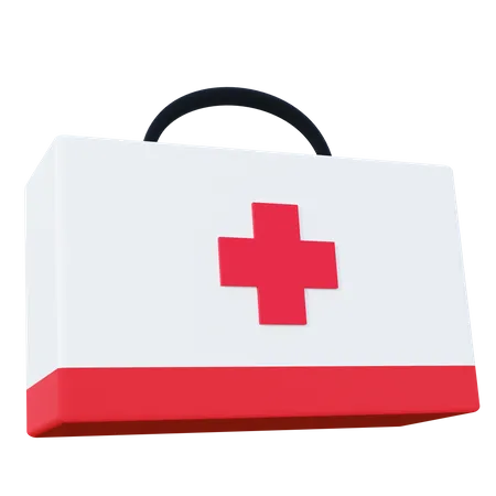 Free Medical Bag  3D Icon