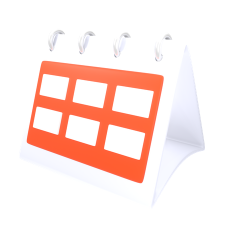 Free Medical Calendar  3D Illustration