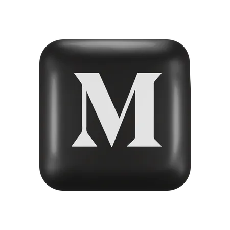 Free Medio  3D Logo