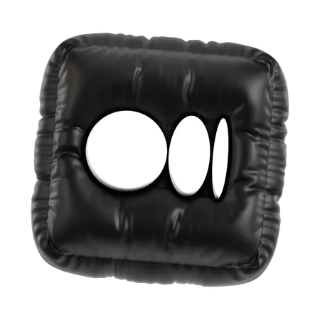 Free 3 D Inflated Medium Logo 3D Icon