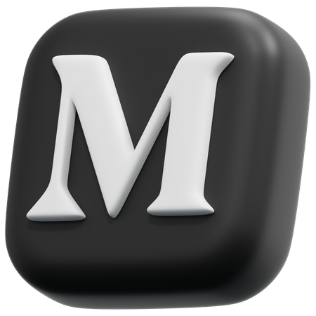 Free Medium  3D Icon