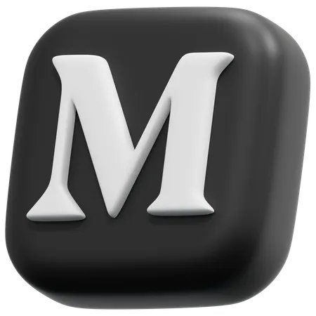 Free Medium  3D Icon