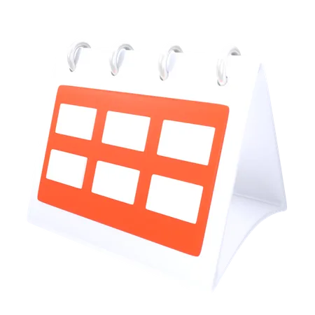 Free Medizinischer Kalender  3D Illustration