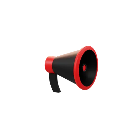 Free Megaphone  3D Icon