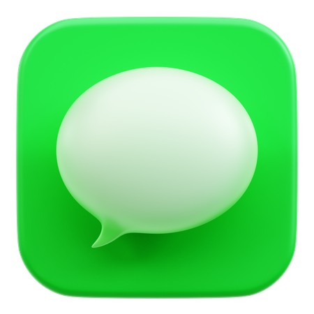 Free Mensagens  3D Icon