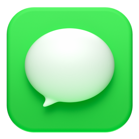 Free Mensagens macos  3D Logo