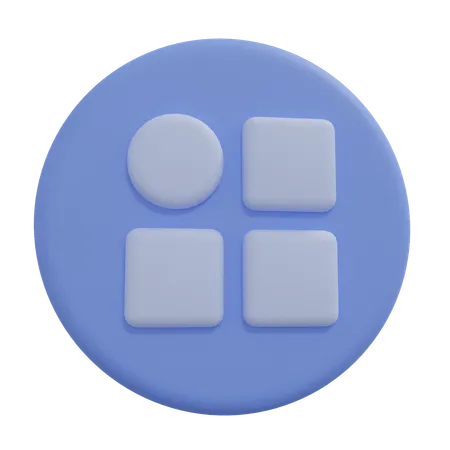 Free Menu Button Illustration 3D Icon
