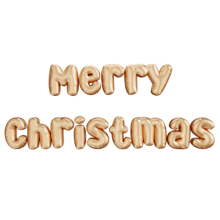 Free Merry Christmas  3D Icon