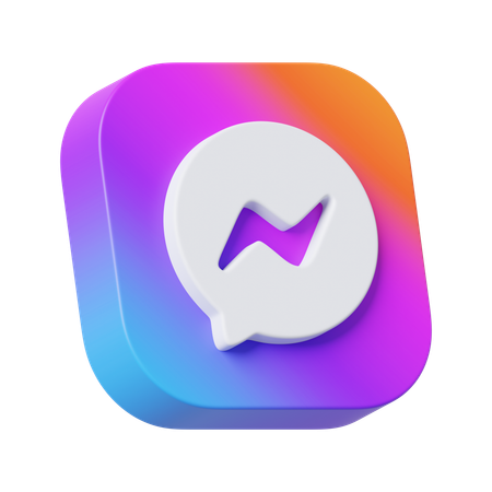 Free Messenger  3D Icon