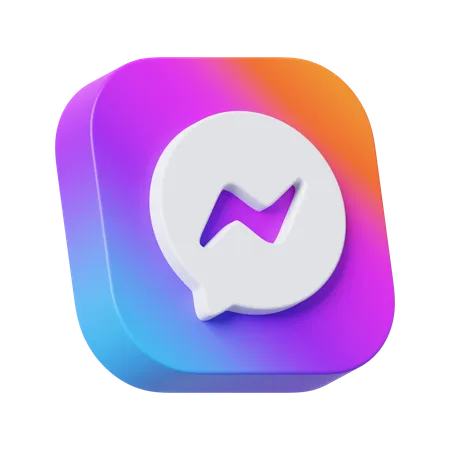 Free Messenger  3D Icon