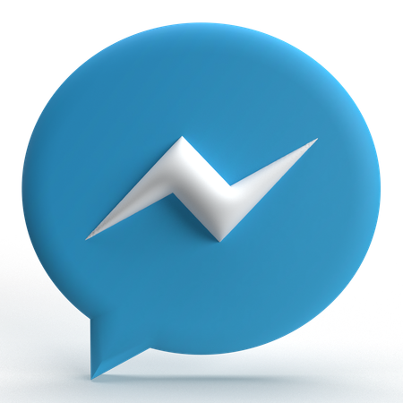 Free Messenger  3D Icon