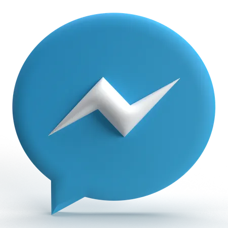 Free Messenger  3D Icon