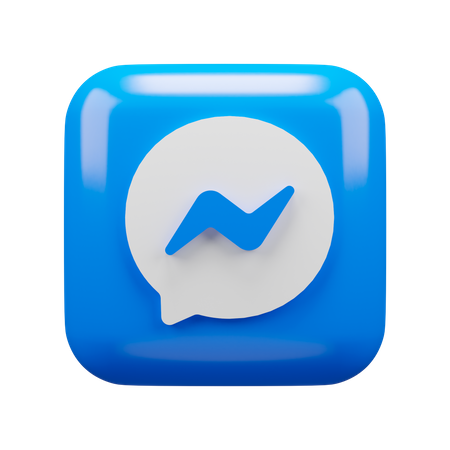 Free Messenger  3D Logo