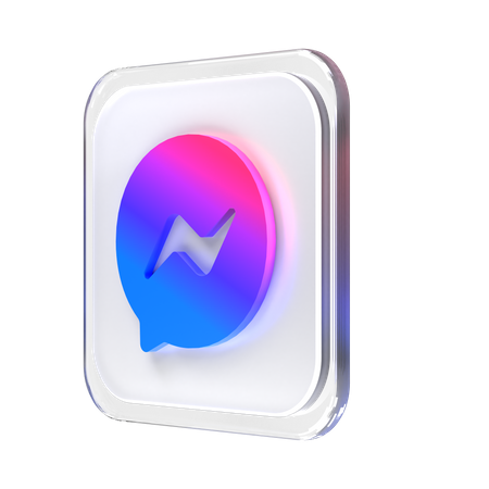 Free Messenger  3D Logo