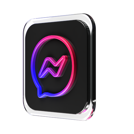 Free Messenger  3D Icon