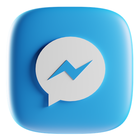 Free Messenger  3D Icon