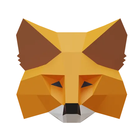 Free Metamask  3D Icon