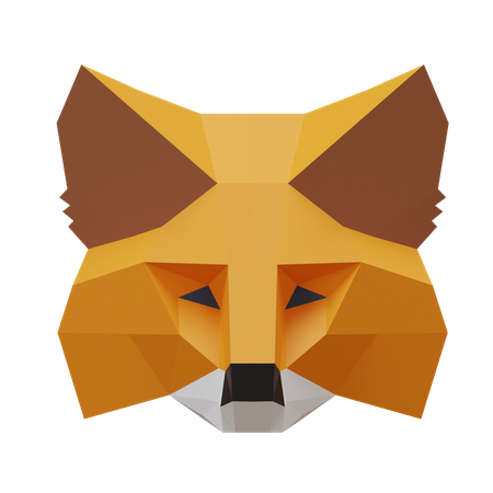 Free Metamask  3D Icon