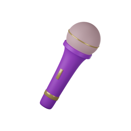 Free Mic  3D Icon